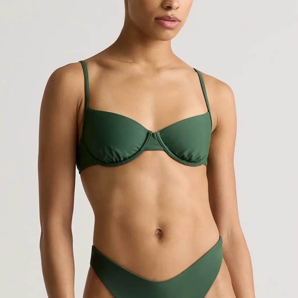 Quince Italian Demi Bikini Top